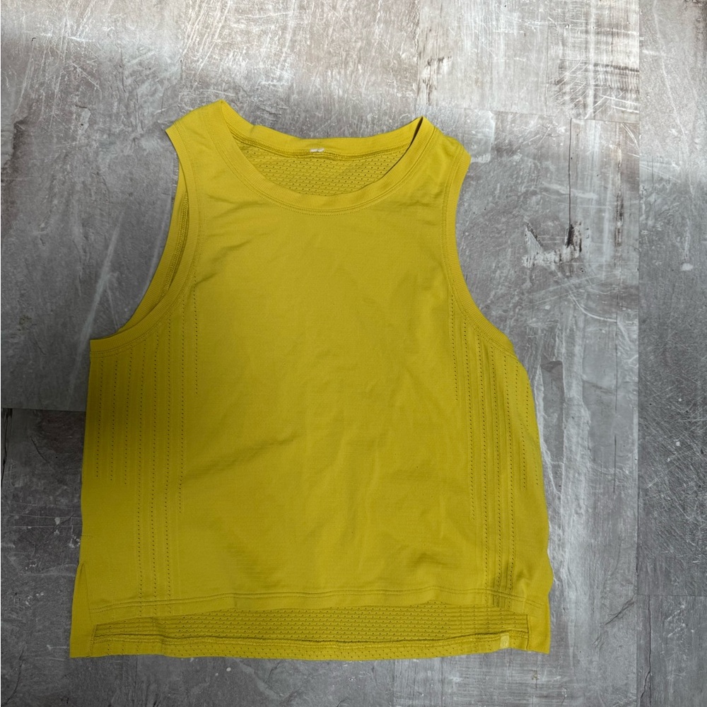 Lululemon Yellow Train To Be Tanm